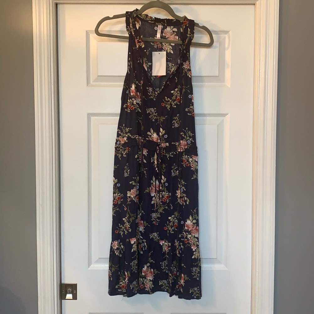 Floral Target Dress